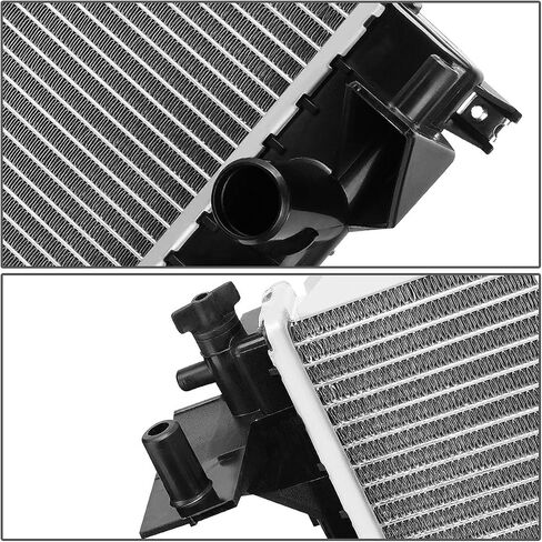 DNA Motoring OEM-RA-2818 2818 OE Style الألومنيوم استبدال المبرد التبريد متوافق مع 04-06 إكسبيديشن 5.4 / 05-08 F-150 4.2 4.6 5.4 AT in Saudi Arabia