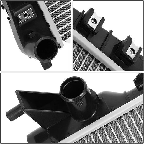 DNA Motoring OEM-RA-2818 2818 OE Style الألومنيوم استبدال المبرد التبريد متوافق مع 04-06 إكسبيديشن 5.4 / 05-08 F-150 4.2 4.6 5.4 AT in Saudi Arabia