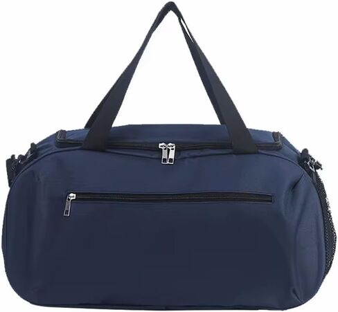 Fashion Duffel Duffle Bag Trending Designer Waterproof Portable Polyester Luggage Gym Sport Travel Bag - BLUE in Saudi Arabia