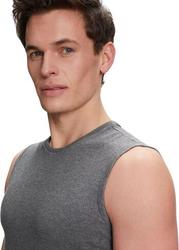 FALKE Men's Daily Comfort Crew Neck Muscle Shirt 2-Pack in Kuwait