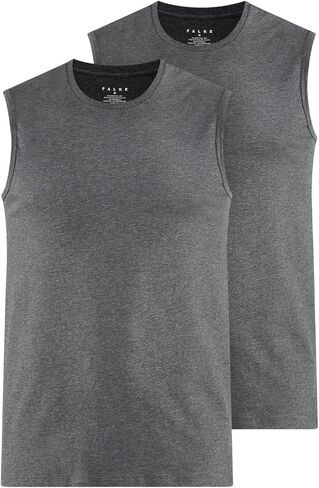 FALKE Men's Daily Comfort Crew Neck Muscle Shirt 2-Pack in Kuwait