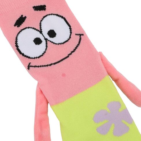 Bioworld Spongebob Squarepants Spongebob & Patrick Women's Casual Crew Socks With 3D Arms & Magnetic Hands in Saudi Arabia