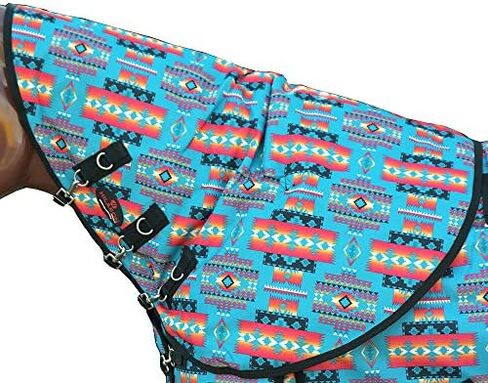 غطاء رقبة HILASON 1200D مقاوم للماء للشتاء من البوليستر | غطاء الحصان | هود إقبال الحصان | أغطية رقبة الحصان لفصل الشتاء | غطاء رقبة مقاوم للماء للخيول الكبيرة in Saudi Arabia