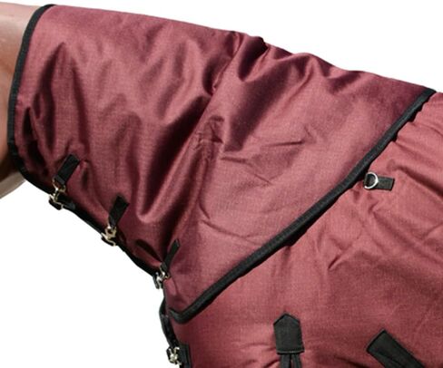 غطاء رقبة HILASON 1200D مقاوم للماء للشتاء من البوليستر | غطاء الحصان | هود إقبال الحصان | أغطية رقبة الحصان لفصل الشتاء | غطاء رقبة مقاوم للماء للخيول الكبيرة in Saudi Arabia