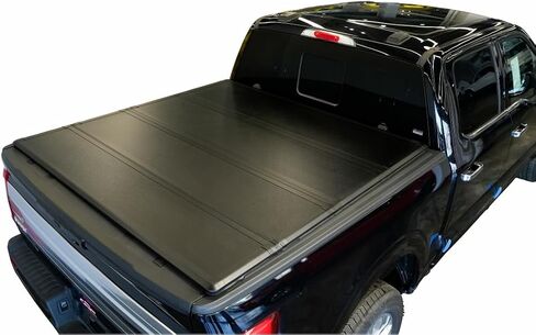 Hard Quad-Fold Truck Bed Tonneau Cover Compatible with 2022 2023 2024 Toyota Tundra 6.5FT/6.5'(79") Bed,YG107 in Saudi Arabia