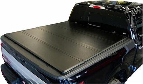 Hard Quad-Fold Truck Bed Tonneau Cover Compatible with 2022 2023 2024 Toyota Tundra 6.5FT/6.5'(79") Bed,YG107 in Saudi Arabia
