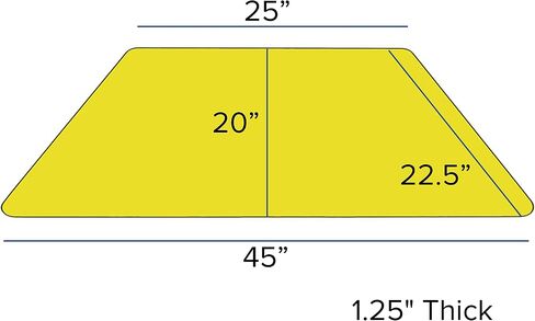Flash Furniture Mobile 22.5''W x 45''L Trapezoid Grey HP Laminate Activity Table - Standard Height Adjustable Legs in Saudi Arabia