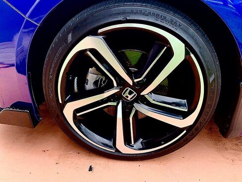 SlickMod Chrome Delete Blackout Vinyl Overlay for 2018 2021 Honda Accord Sedan 19 Sport Wheel Rims 1. Gloss Black in Saudi Arabia