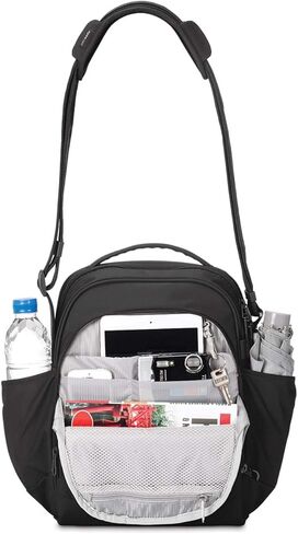 حقيبة كتف PacSafe Metrosafe LS250 مضادة للسرقة مع جراب للرقبة يحجب RFID in Kuwait