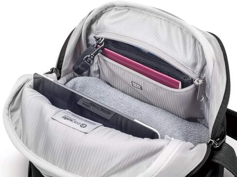 حقيبة كتف PacSafe Metrosafe LS250 مضادة للسرقة مع جراب للرقبة يحجب RFID in Kuwait