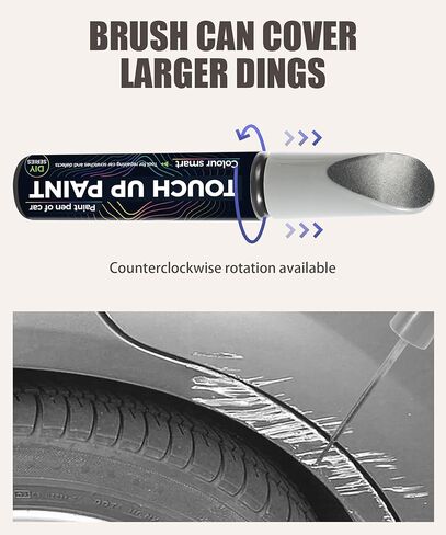 Paint Pen,Car Accessories Touch Up Paint Pen,Car Paint Scratch Repair,Car Scratch Remover Pen,Touch Up Paint Pen for Cars,Car Touch Up Paint Pen,Deep Scratches for All Types of Cars (Black) in Kuwait