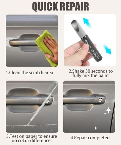 Paint Pen,Car Accessories Touch Up Paint Pen,Car Paint Scratch Repair,Car Scratch Remover Pen,Touch Up Paint Pen for Cars,Car Touch Up Paint Pen,Deep Scratches for All Types of Cars (Black) in Kuwait