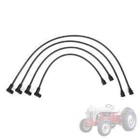 9N12259A RAParts Custom Stainless Steel Compatible with Ford Tractor Spark Plug Wire Set 4 Cylinder 8N 9N 2N
