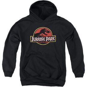 مجموعة هودي وملصقات Popfunk Jurassic Park Classic بشعار T Rex للشباب والأطفال والأولاد in Kuwait