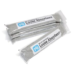PIG Home Solutions Oil Dri Loose Absorbent for Oil Cleanup - 4 Environmentally Safe Pouches - Absorbs up to 48 oz. per Pouch - PM50058