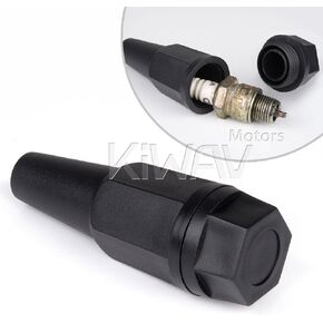 KiWAV Spark Plug Holder Protector Protection Case Container Spare Part ATV Motorcycle for 9/16" (15mm) 5/8" (16mm) 3/4" (19mm) Hex Size