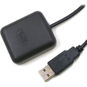 GPS Receiver Dual GLONASS RS-232 USB Serial Female USB Connector Waterproof No. 2 shell series (BN-82U)