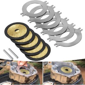 AM148465 Brake Kit Wet Park Brake Disk Kit For John Deere XUV 625 825 835 855 865 Gator Utility Vehicles, Replace # AM148465, AM140803 Wet Brake Discs Kit