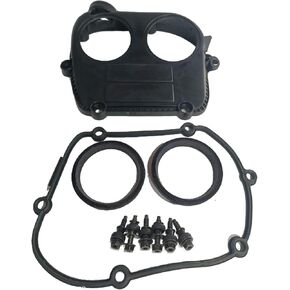 Engine Upper Timing Cover with Gasket Replacement for Audi Q5 A7 Volkswagen Tiguan Jetta 1.8T 2.0T # 06K103269