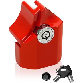 Tailgate Anti-Theft Lock Compatible with Toyota Tacoma 2016 2017 2018 2019 2020 2021 2022 2023 Truck Bed Tailgate Lock with Keys Made by Zinc Alloy - Red
