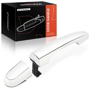 A-Premium Rear Passenger Side Exterior Door Handle Compatible with Kia Sorento 2011 2012 2013 2014 2015, Chrome, Replace# 83662-2P010, 836622P010