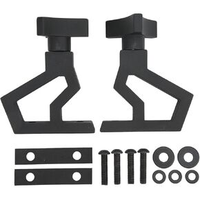 B0Bfw153Ws,High Jack Mount, High Jack Mount Hood Bracket, Jack Mount Accessory Aluminium Alloy Jack Bracket Hardware Parts Replacement for Wrangler JK