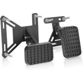 New Upgraded Gas and Brake Pedal Extenders for Short Drivers, Adjustable Car Pedal Extenders with Non-Slip Cover Fit for Most Cars, Go Kart