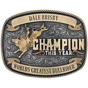 Montana Silversmiths Champion Dale Brisby Attitude Buckle - A980DB
