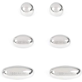 FootFitter Metal Spot Stretching Plug Set, Replacement or Extra Bunion Plugs, 6 Pack!