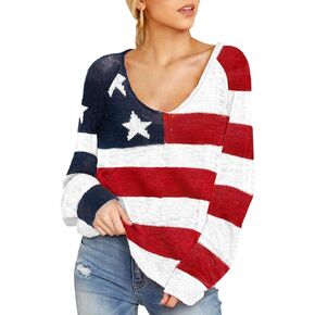 HUUSA Oversized Sweaters for Women Crewneck Tops Knitted Baggy Pullover Sexy See Through Beach Coverups Relaxed Fit
