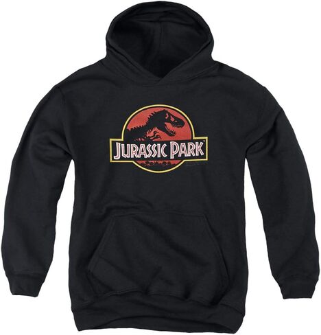 Popfunk Jurassic Park Classic Logo T Rex Youth Kids Boys Hoodie & Stickers Collection in Kuwait