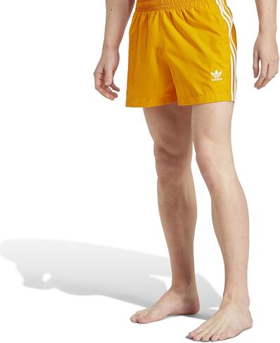 adidas Men's Standard Adicolor 3-Stripes Length Swim Shorts in Saudi Arabia