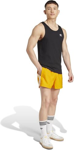 adidas Men's Standard Adicolor 3-Stripes Length Swim Shorts in Saudi Arabia