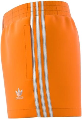 adidas Men's Standard Adicolor 3-Stripes Length Swim Shorts in Saudi Arabia