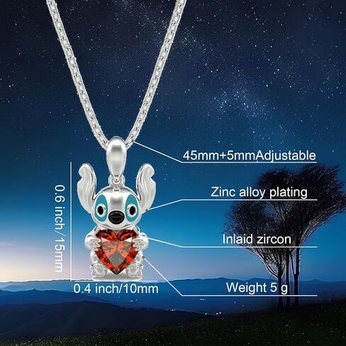 2024 Best Friend Necklace, Star Baby Necklace, Jewel Heart Necklace in Saudi Arabia
