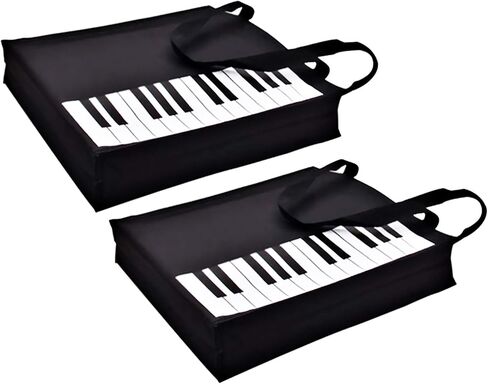 Piano Keys Handbag Reusable Grocery Bag Shoulder Shopping Bag Tote Bag for Music Teacher Girls Gift Bag in Kuwait