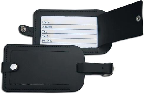 Dacasso Office Includes Two Black Leather Luggage Tags, 1 Passport Holder and 1 Sleep mask in Saudi Arabia