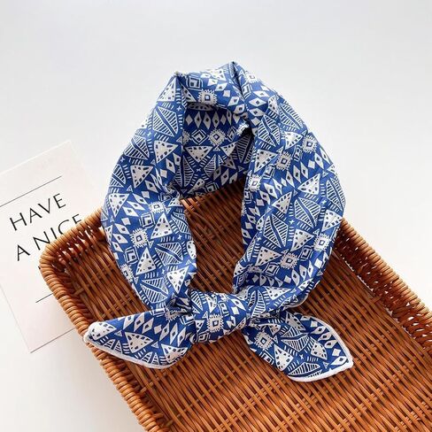 2 Pack Cotton Bandana Headband for Men & Women, Head Wrap, Protective Coverage, Hair Neck Scarf Square 23" x 23" in Saudi Arabia