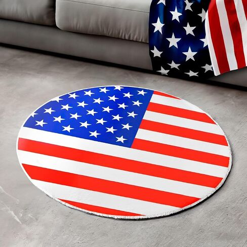 Round Mandala Rug for Living Room - Chair Mat for Hardwood Floor 48" W x 48" L - Round Office Chair Mat - Rolling Chair Mat for Hardwood - Circle Office Rug - Сarpet Chair Mats - (Red) in Saudi Arabia