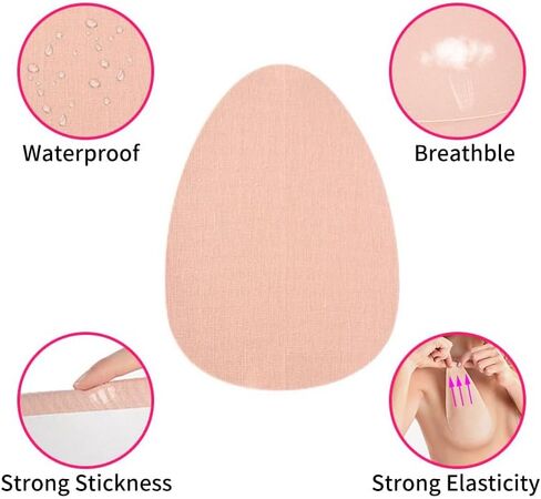 5 أزواج من حمالة الصدر غير المرئية لرفع الثدي مقاس XL، حمالة صدر لاصقة لكأس B-E للثدي الكبير. حمالة صدر لاصقة للاستعمال مرة واحدة، حمالة صدر بدون حمالات وبدون ظهر لرفع الثدي، حمالة صدر لاصقة ذاتية غير مرئية باللون الأسود in Saudi Arabia