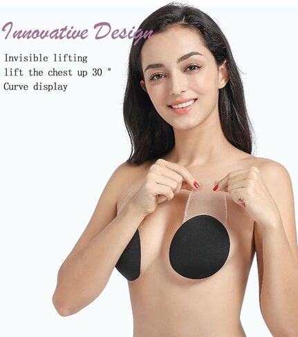 حمالة صدر لاصقة للنساء من GTETKDE، حمالة صدر ذاتية اللصق غير مرئية بدون حمالات لفستان بدون ظهر in Kuwait