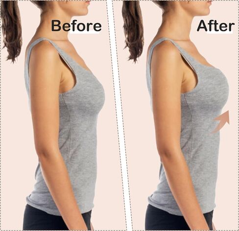 حمالات صدر مثبتة - 4 أزواج من حمالة صدر سيليكون غير مرئية لاصقة بدون ظهر للنساء مع زوجين من أغطية الحلمات in Kuwait