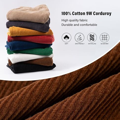AMY COULEE Mens Corduroy Shorts 5.5" Elastic Waist Casual Shorts Summer Beach Shorts with Pockets in Saudi Arabia