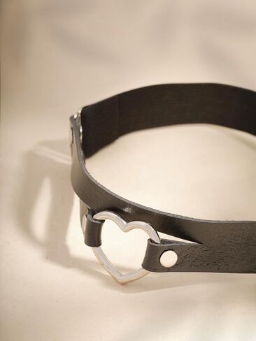 Sacina Black Heart Garters, Goth Accessories, Punk Accessories, Alt Accessories, Christmas Jewelry Gift for Women in Saudi Arabia