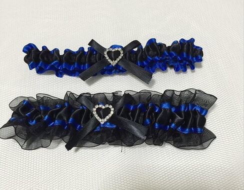 Wedding Bridal Legs Garter Set Elastic Prom Garter Belt Accessories for Women with Beads in Saudi Arabia