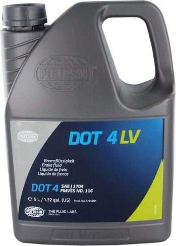 Pentosin 1224116 DOT 4 LV Low Viscosity Brake Fluid for Cold Climate Conditions; 1 Liter in Saudi Arabia