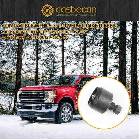 داسبيكان 303-1510 6.7L أداة إزالة ختم العمود المرفقي الأمامي متوافقة مع 6.7L Power Stroke Dlesel 2011-2021 Ford Super Duty F250 F350 F450 F550 /2016-2021 F650 F750 استبدال #Alt ST-152 in Saudi Arabia