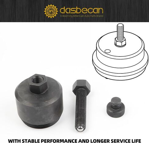 داسبيكان 303-1510 6.7L أداة إزالة ختم العمود المرفقي الأمامي متوافقة مع 6.7L Power Stroke Dlesel 2011-2021 Ford Super Duty F250 F350 F450 F550 /2016-2021 F650 F750 استبدال #Alt ST-152 in Saudi Arabia
