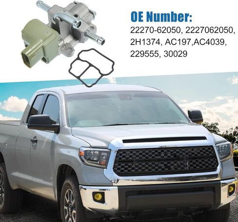 Car Idle Air Control Valve 22270-62050 with Gasket Fuel Injection IACV for Toyota Tundra 2000-2003 in Saudi Arabia