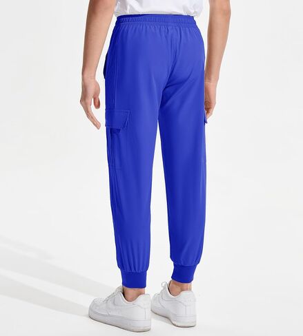 DEVOROPA Boys Joggers Lightweight Hiking Cargo Pants Water Resistant UPF 50+ Quick Dry Youth Kids Athletic Running Pants in Saudi Arabia